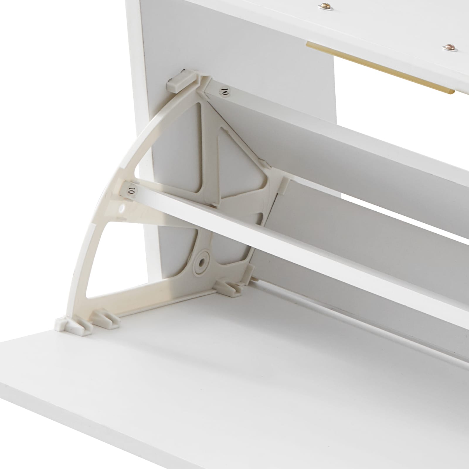 Shoe Cabinet With 3 Flip Drawers For Entryway Shoe Storage_voghion.com